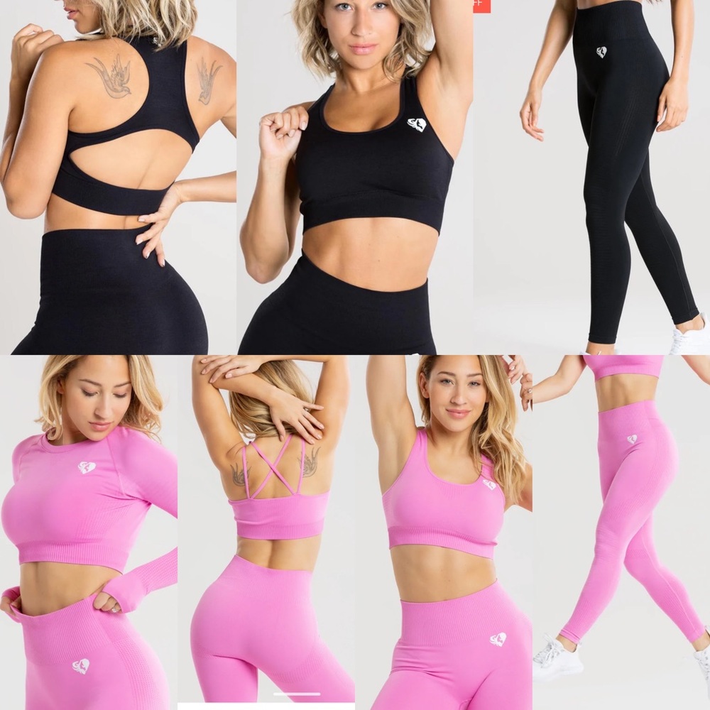 WOMEN’s BEST FITNESS SETS SIZE SMALL!! Brand new!! Selling as a BUNDLE!